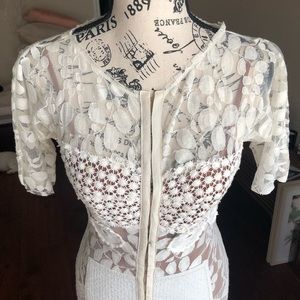 ANTHROPOLOGIE Byron Lars Carissima pencil dress 0P.